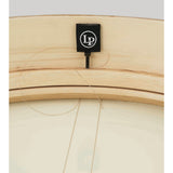 LP 18 x 4-Inch Tunable Bendir Frame Drum - Black-to-Natural Fade