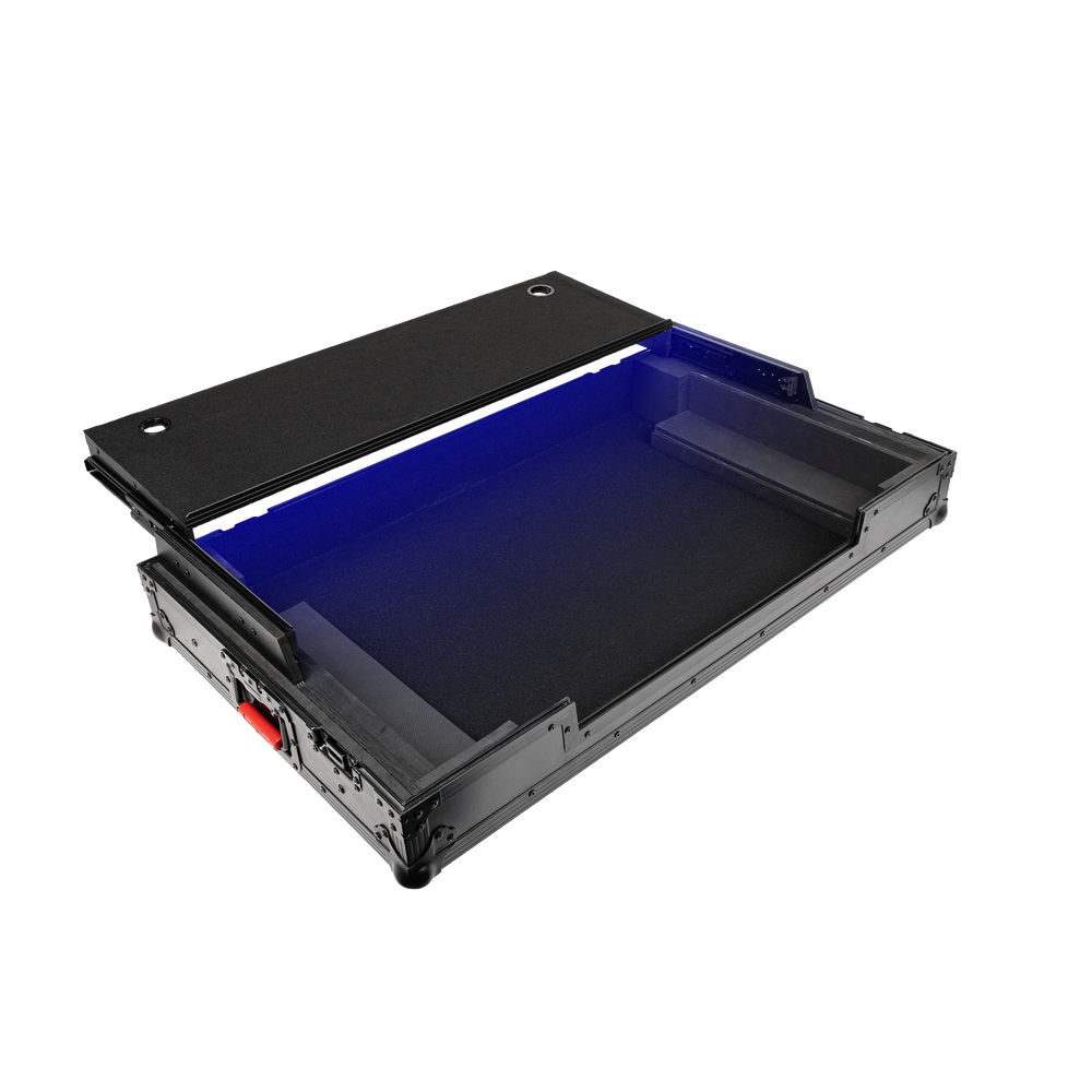 Gator Onyx Upper Deck Flight Case for AlphaTheta XDJ-AZ with Laptop Tray and LEDs - Black