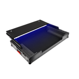 Gator Onyx Upper Deck Flight Case for AlphaTheta XDJ-AZ with Laptop Tray and LEDs - Black