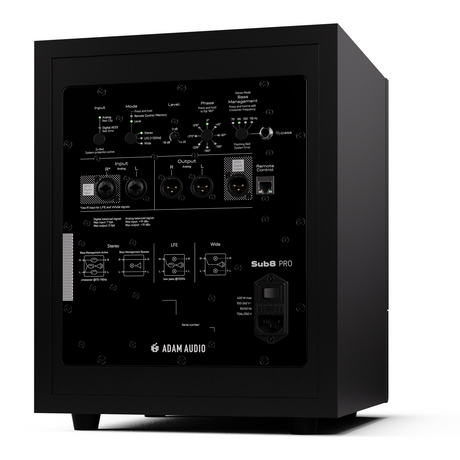 ADAM Audio Sub8 PRO Studio Subwoofer
