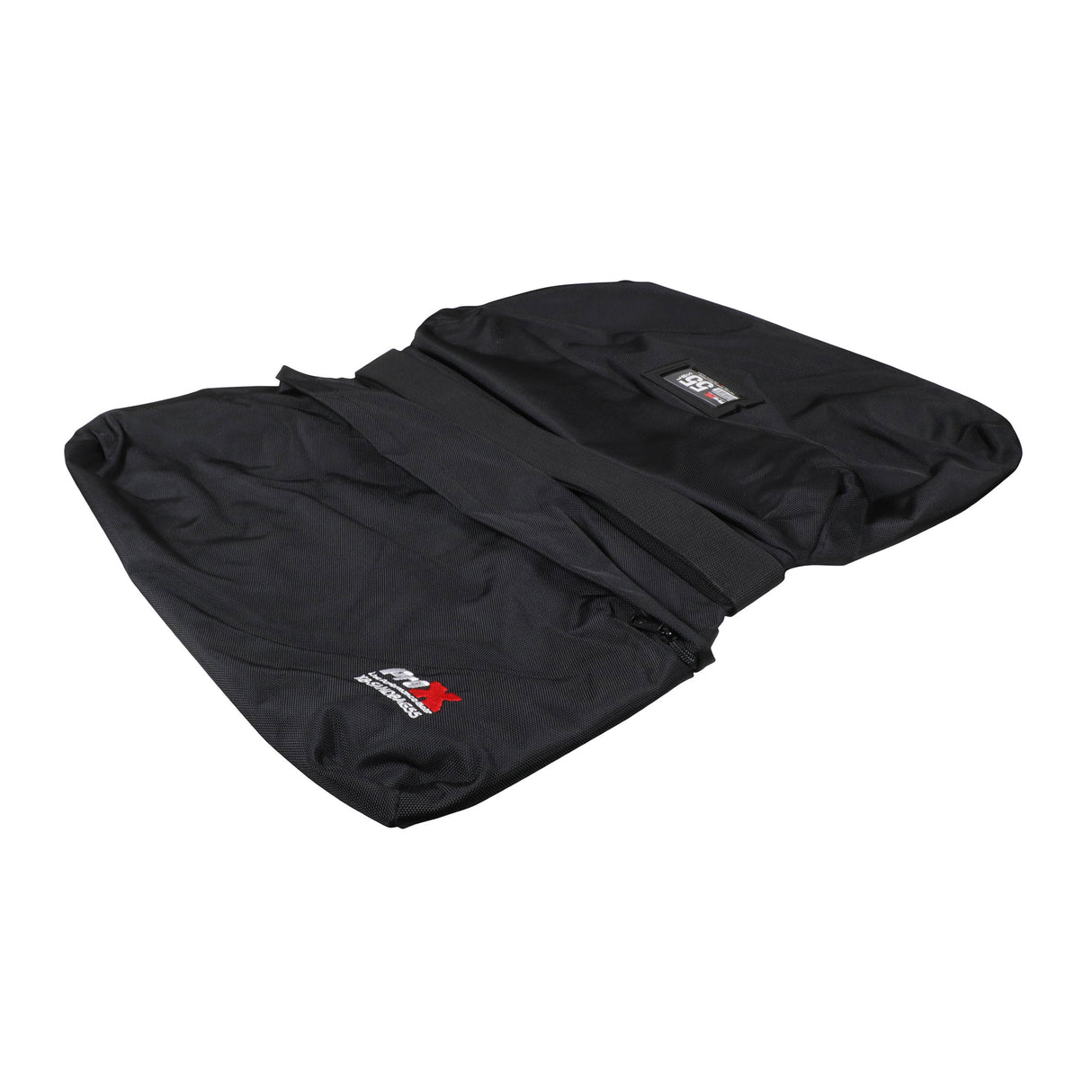 ProX XB-SANDBAG55 55 LBS Capacity Black Double Zipper Saddlebag Sandbag - Empty Bag