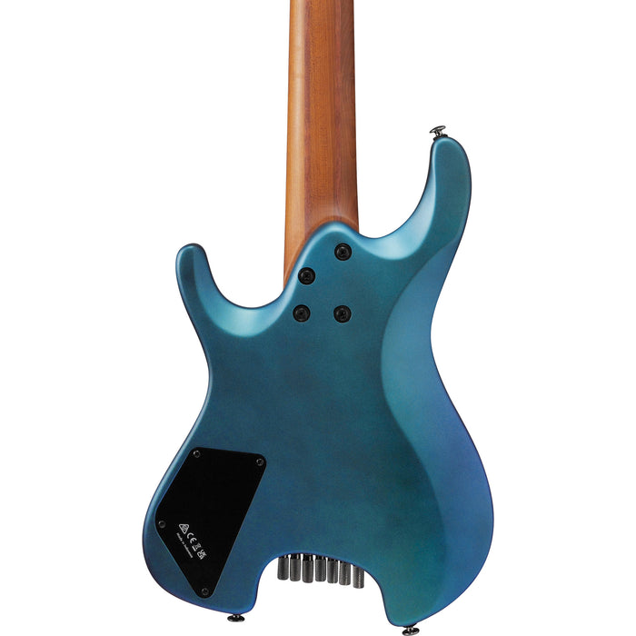 Ibanez Q Standard Q547 7-String Electric Guitar - Blue Chameleon Metallic Matte - New
