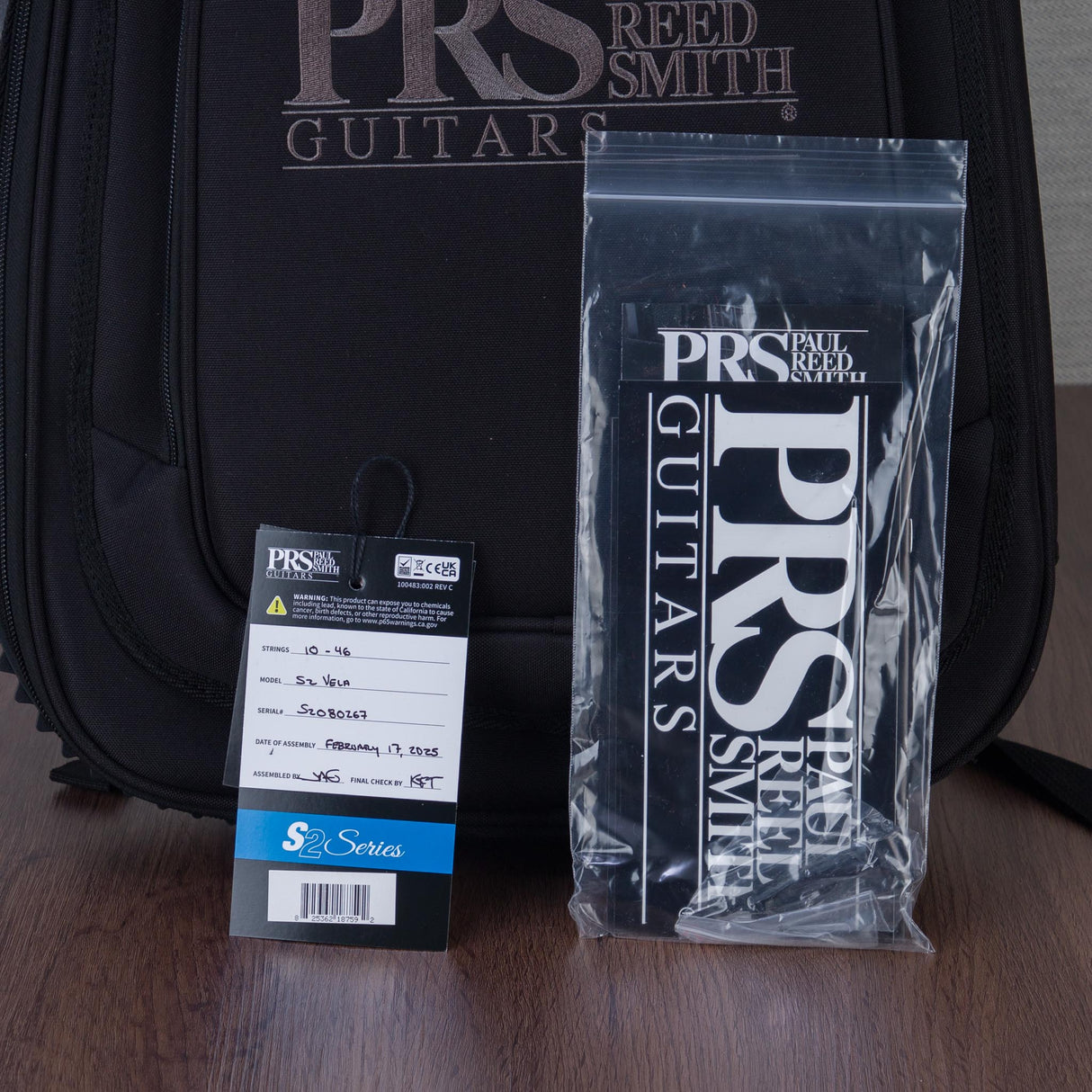 PRS S2 Vela Custom Color Electric Guitar - Champagne Gold - #25S2080267