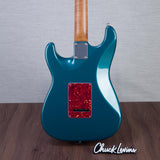 Suhr Limited Edition Classic S Antique Metallic Electric Guitar - Ocean Turquoise Metallic - #78113