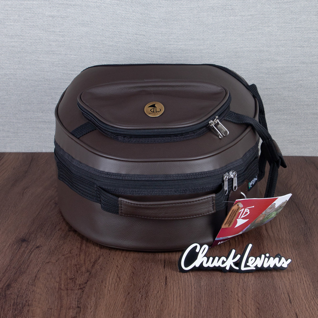 Marcus Bonna Baby 2 French Horn Case - Dark Brown Leather