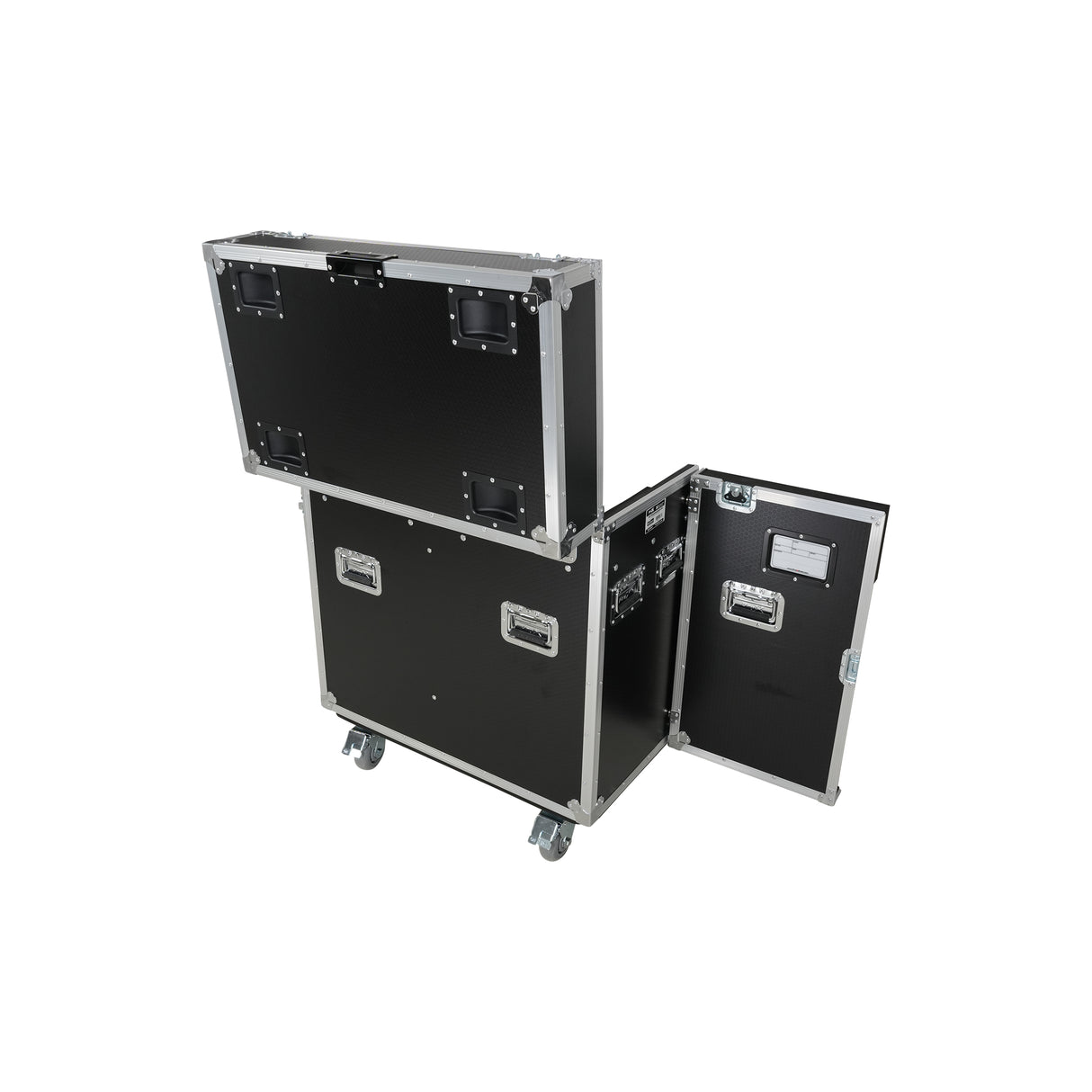 ProX XS-MH30WASHX2W for Two Moving Head Fixtures ATA Flight Style Road Case with Casters