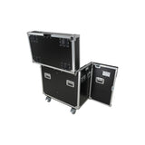 ProX XS-MH30WASHX2W for Two Moving Head Fixtures ATA Flight Style Road Case with Casters