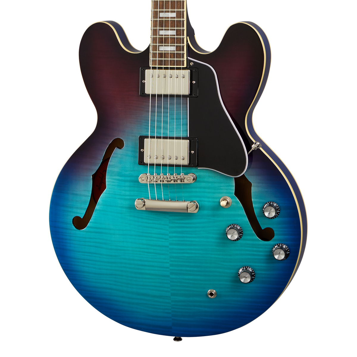 Epiphone ES-335 Figured Semi-Hollow Body Electric Guitar - Blueberry Burst