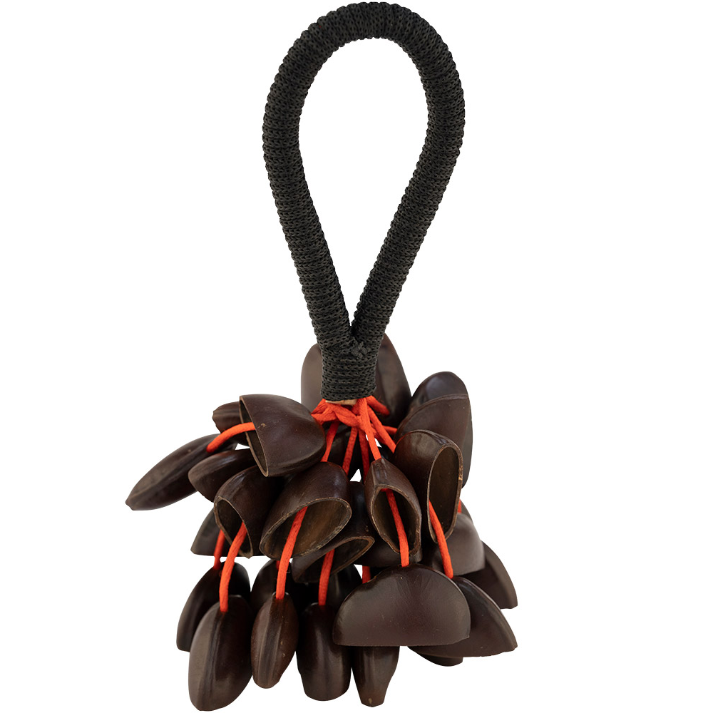 Pearl Bendo Nut Shaker with Rope Handle