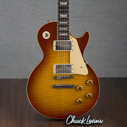 Gibson Custom Shop Murphy Lab 1959 Les Paul Standard Light Aged Electric Guitar - Royal Tea Burst - #931158