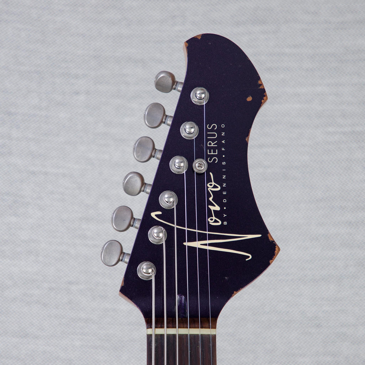 Novo Guitars Serus J Baritone Electric Guitar - Purple Stanger Burst - #251350