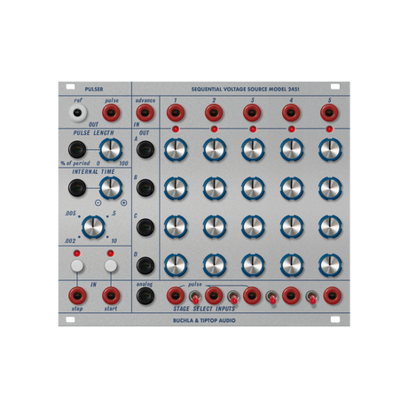Buchla x Tiptop Audio Model 245t Sequential Voltage Source Eurorack Module - New