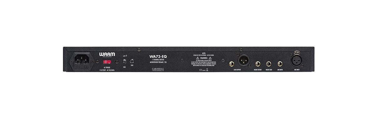 Warm Audio WA73-EQ 1 Channel British Mic Pre & EQ - Mint, Open Box