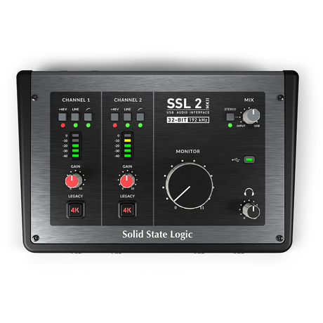 Solid State Logic SSL2 MKII 2x2 USB-C Audio Interface