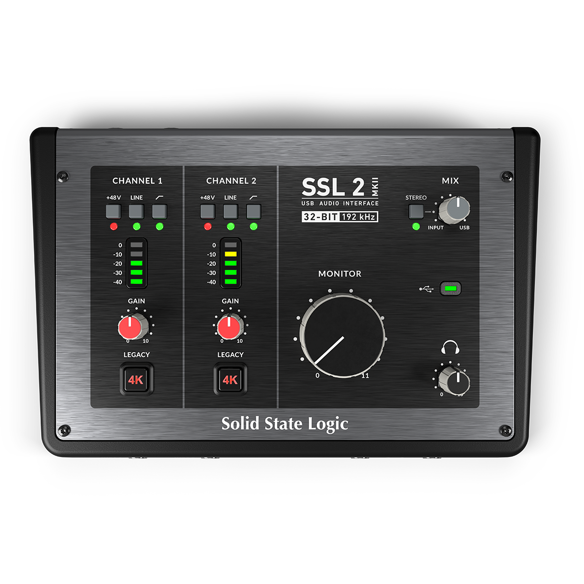 DTM・DAW Solid State Logic SSL2 mk2 Solid State Logic SSL2 MKII 2x2 USB-C Audio Interface – Chuck