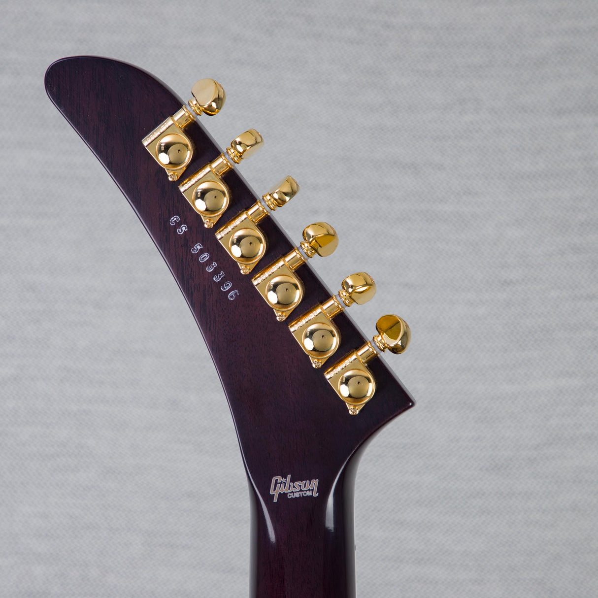Gibson Custom Shop Explorer Custom VOS Electric Guitar - Trans Violet - #CS503396