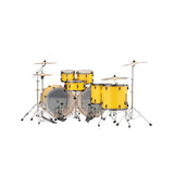 Tama Imperialstar 7-Piece Drum Kit with Double 22-Inch Kick Drums - Electric Yellow