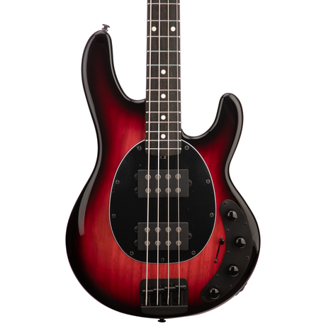 Music Man Stingray Special HH 4-String Bass Guitar - Raspberry Burst - New