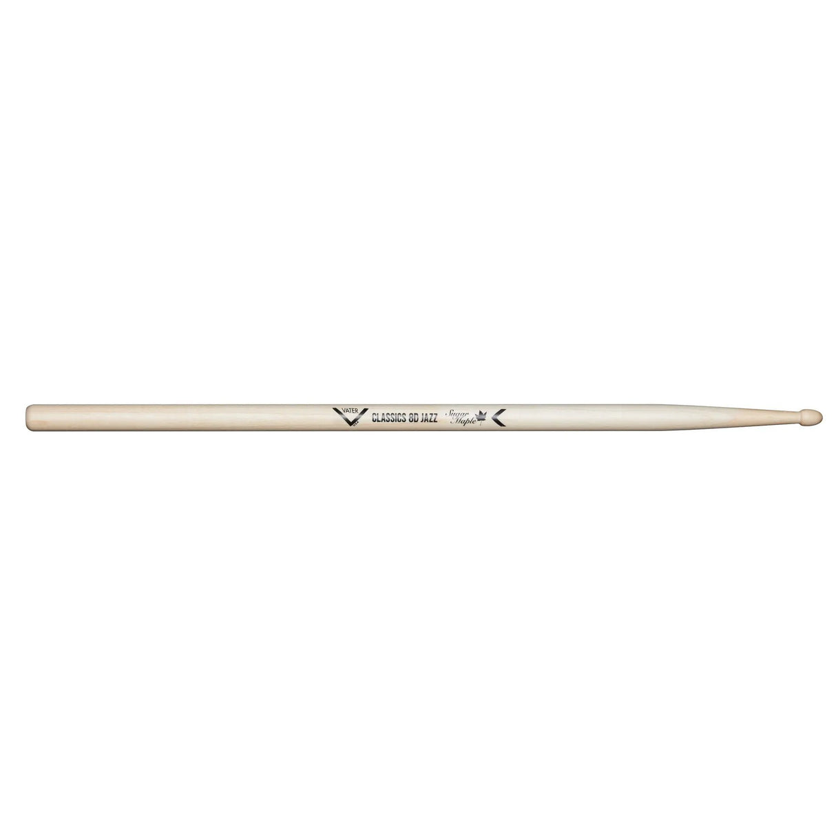 Vater Sugar Maple Classics Drumsticks - 8D Jazz - Wood Tip