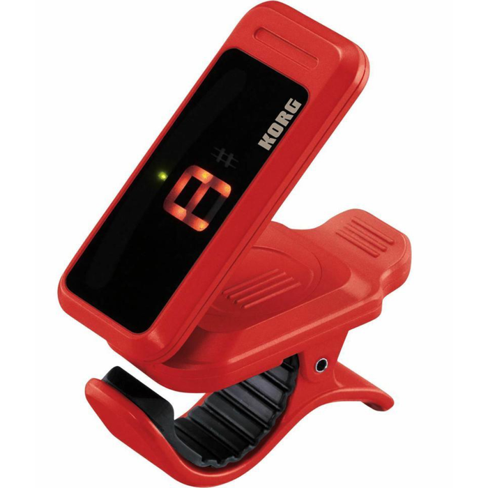 Korg Pitchclip Clip-On Tuner - Red