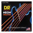 DR Strings NOE-9 NEON Guitar Strings - Orange