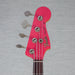 Fender Custom Shop 1963 Jazz Bass Journeyman Relic Electric Bass - Aged Fiesta Red - #CZ573105