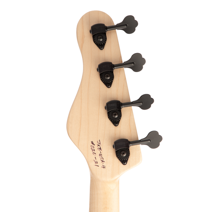 Brubaker JXB-4 Standard Bass Guitar - Tangerine Metallic - Display Model - Display Model