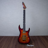 ESP USA M-II DX Electric Guitar - Tiger Eye Sunburst - #US26096