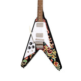Epiphone Jimi Hendrix "Love Drops" Left-Handed Flying V Electric Guitar