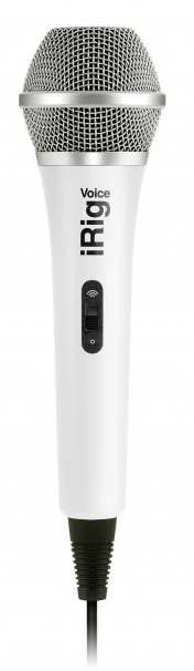 IK Multimedia iRig Voice Handheld Microphone - White