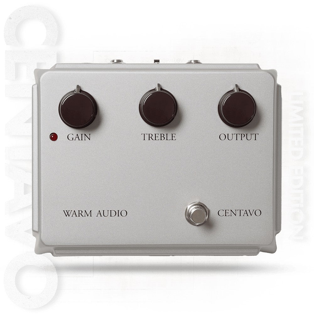 Warm Audio WA-CVS Centavo Limited-Edition Silver Overdrive Guitar Effects Pedal