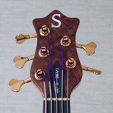 Ken Smith Tiger Elite Series BT-5TNVE Black Tiger 5-String Electric Bass Guitar - #5TNVE707226