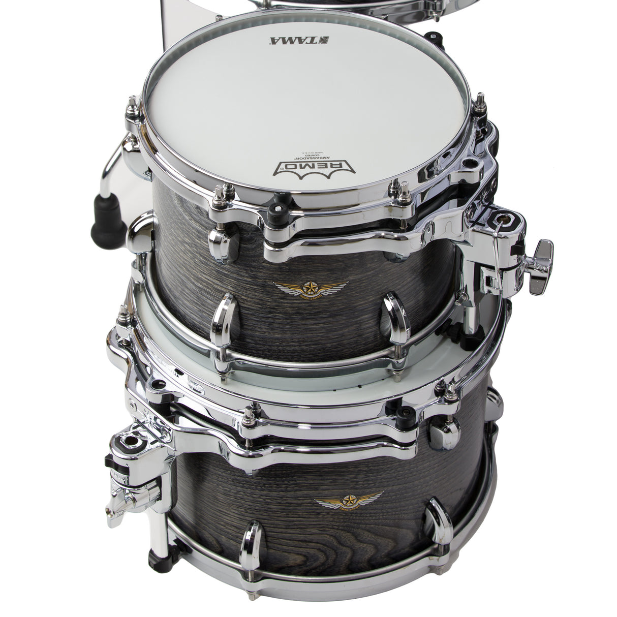 Tama Star Walnut 4-Piece Shell Pack - Satin Charcoal Japanese Sen