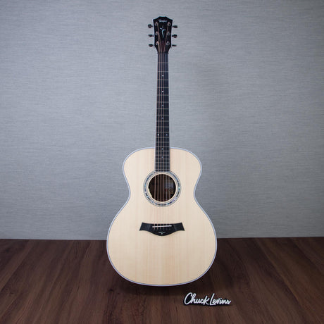 Taylor Custom Shop Grand Auditorium No Cutaway Lutz Spruce/Brazilian Rosewood Acoustic Electric Guitar - #1201206089