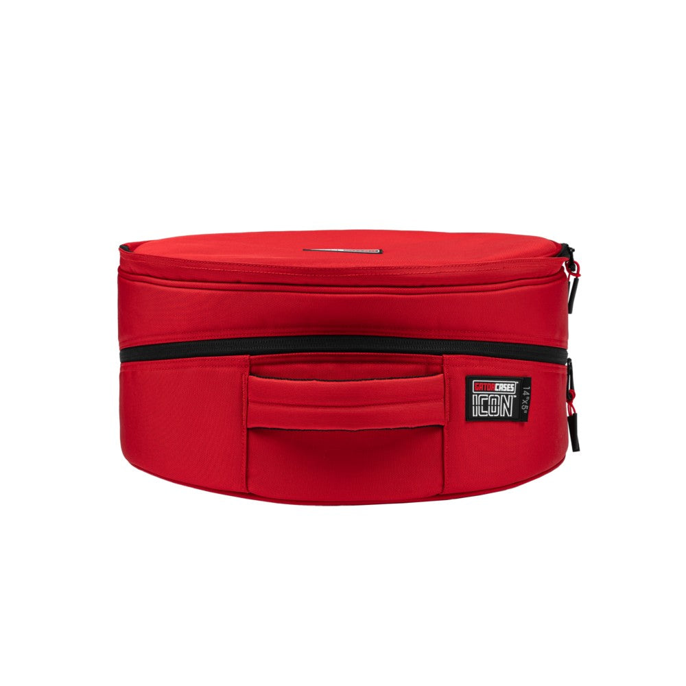 Gator 5 x 14-Inch 25th Anniversary Limited Edition Icon Series Snare Drum Bag - Red