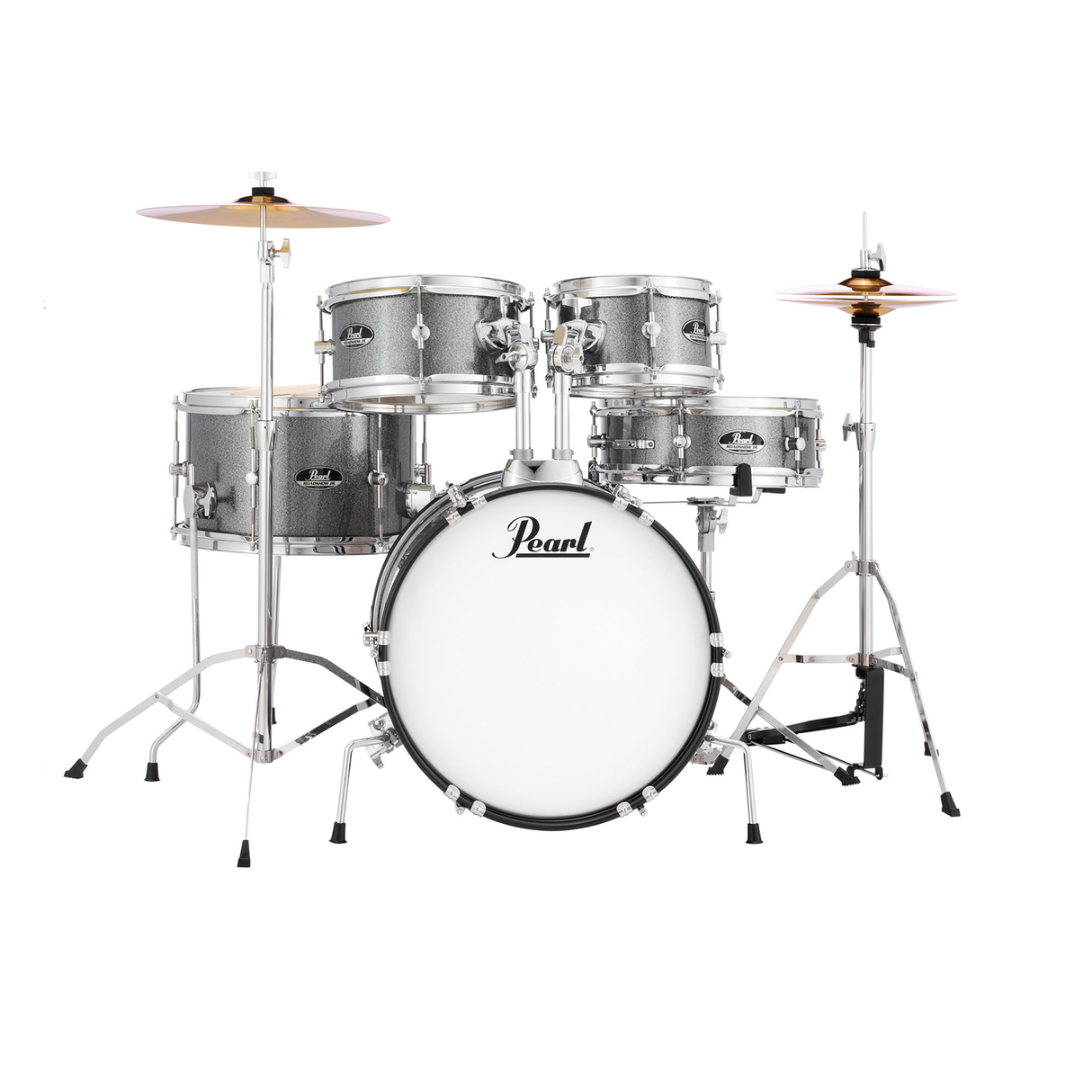 Pearl Roadshow Jr. 5-Piece Complete Drum Kit - Grindstone Sparkle