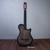 Godin MultiAc Grand Concert SA Nylon String Acoustic-Electric Guitar - Trans Black - CHUCKSCLUSIVE - #26317982