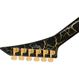 Jackson Pro Series Brandon Ellis KE27 Kelly Signature Electric Guitar - Gold Crackle