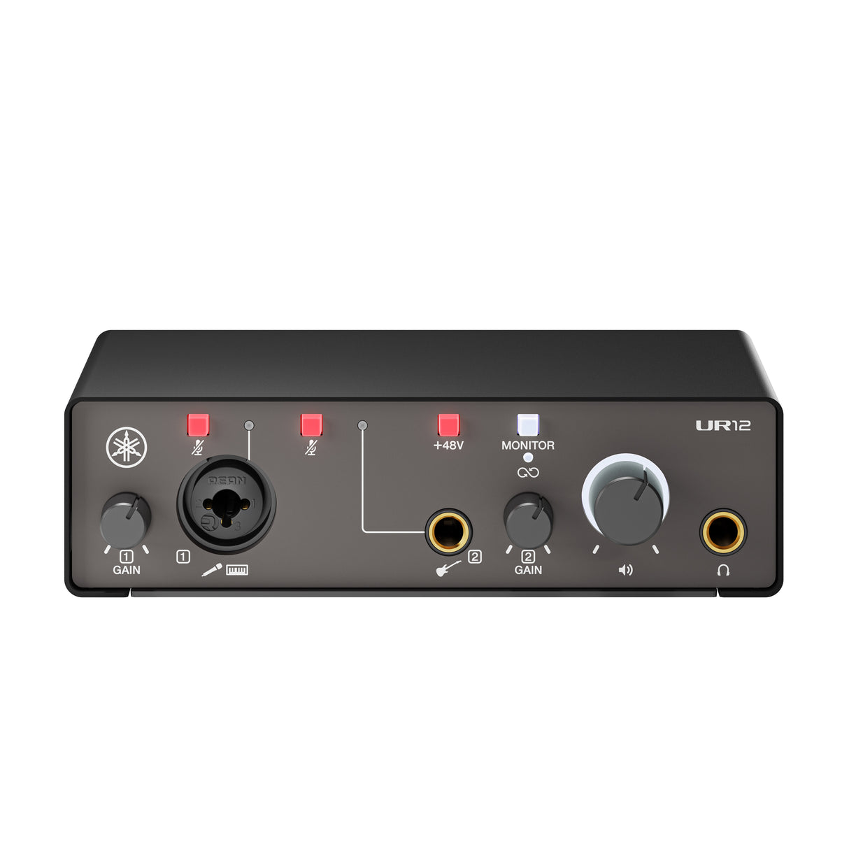 YAMAHA UR12MK3 B 2-in/2-out USB-C Audio Interface