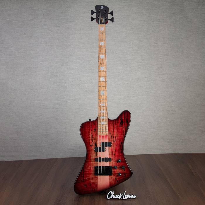 Spector USA Custom NS-2X #KO63 Electric Bass - Fire Blackburst - New