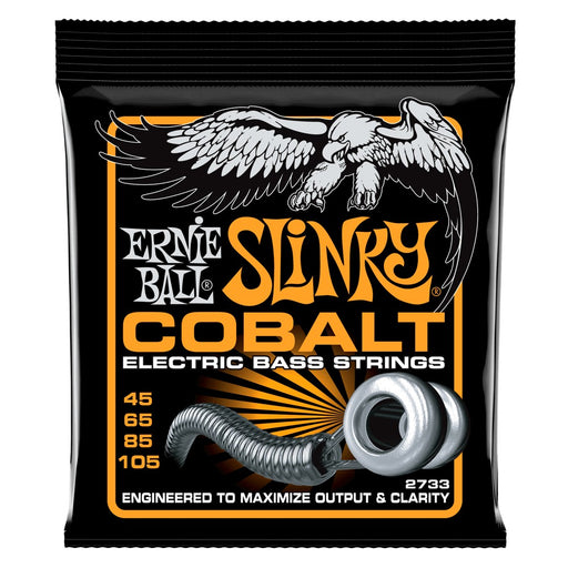 Ernie Ball 2733 Hybrid Slinky Cobalt Electric Bass Guitar Strings - .045-.105