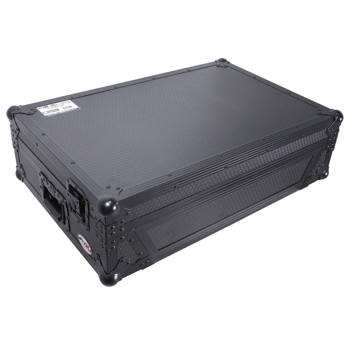 ProX XS-XDJRX3WBL ATA Flight Case with 1U Rack Space and Wheel - Black