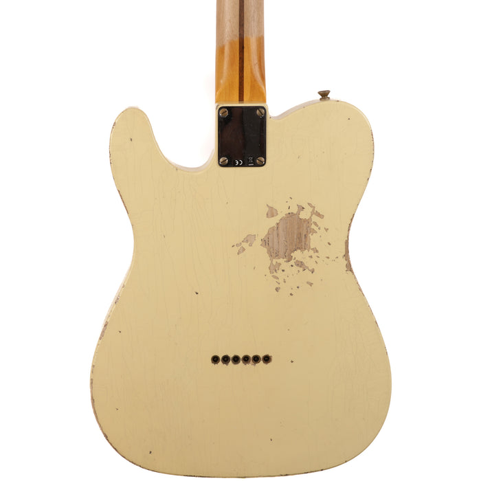 Fender Custom Shop 1950 Esquire Heavy Relic Guitar - Aged Vintage White - CHUCKSCLUSIVE - #R124050