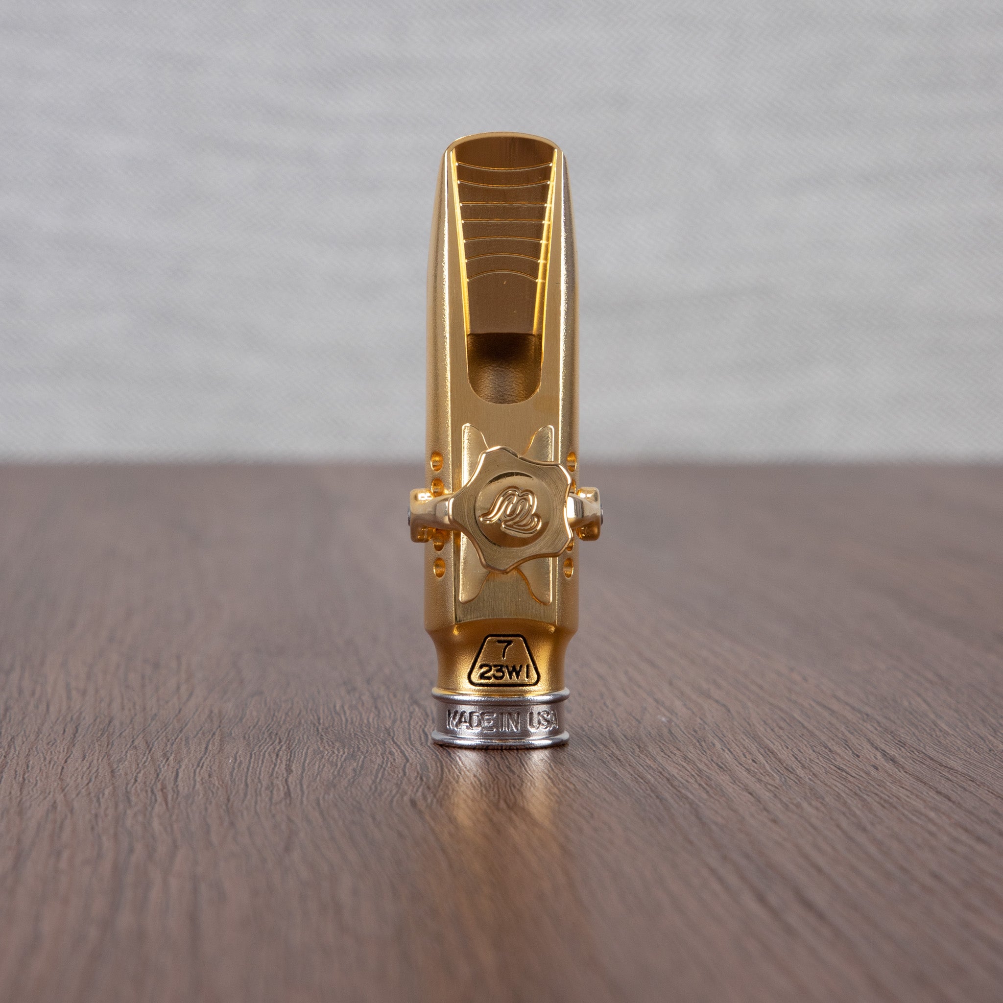 Theo Wanne Marge Alto Saxophone Mouthpiece - Gold, Size 7