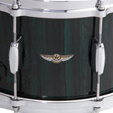 Tama Star Bubinga 8x14 Snare Drum - Dark Green Cordia