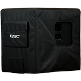 QSC CS18-CVR Padded Transport Cover for CS18 with Heavy-Duty Nylon/Cordura
