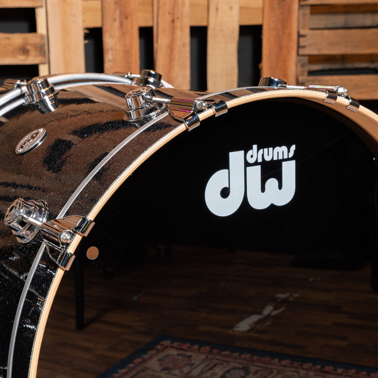 DW Collector's Series 333 4-Piece Shell Pack - Black Ice Finish
