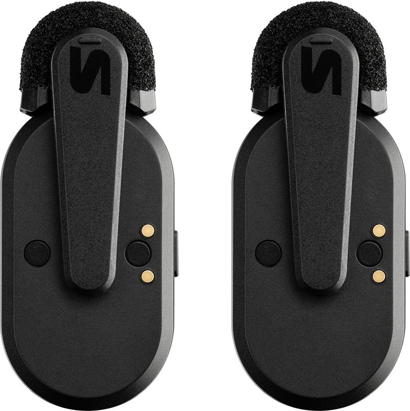 Shure MoveMic Two Receiver Kit - Two-Channel Wireless Lavalier Microphones System with Charge Case