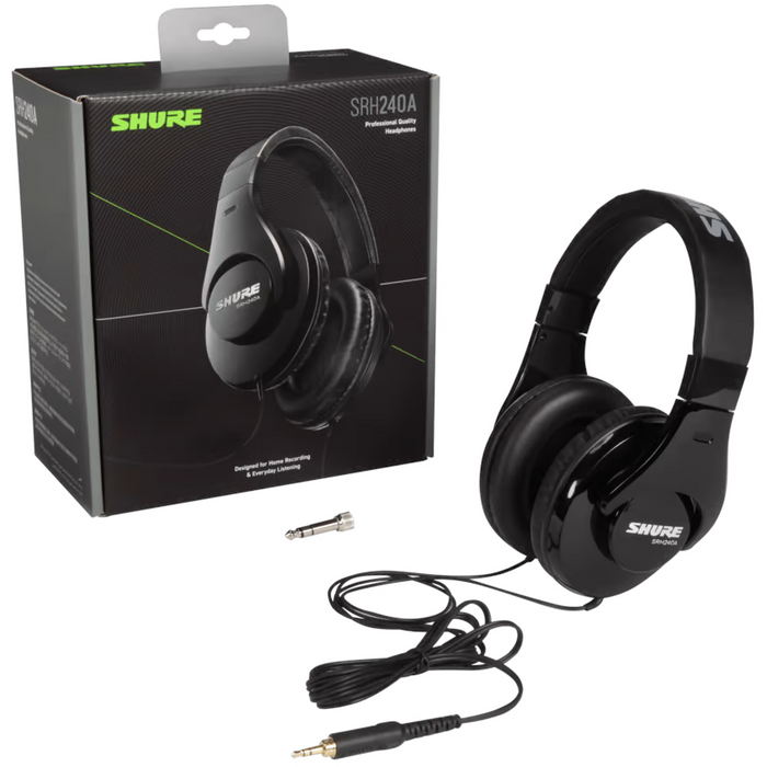 Shure SRH240A Professional Quality Headphones