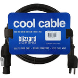 Blizzard PCT-MAIN-1403 Powercon True1 Compatible to Edison 14AWG 3-Foot Cable